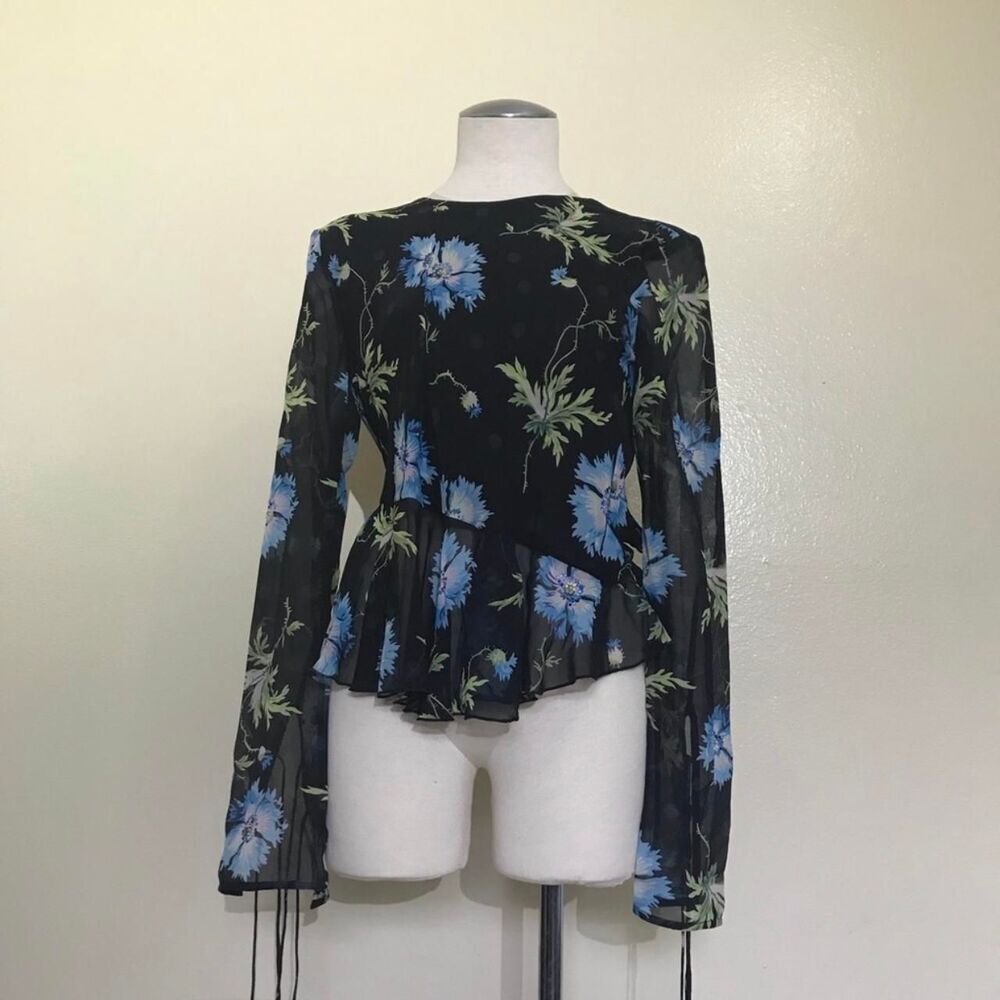 Topshop Unique Evelyn Silk top 4